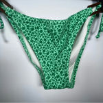 Victoria's Secret Victoria’s Secret Green Bikini Bottoms Size Small Photo 1