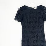 Reiss ‎ Swift Guipure Lace Mini Dress 0 Black Photo 4