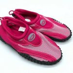 Easy USA Womens Water Shoes Drawstring Mesh Slip On Pink Size 6 Photo 0