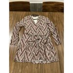 Veronica Beard  Georgia Belted long sleeve 100% cotton Mini Shirt Dress Size 2 Photo 4