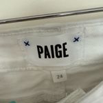 Paige  Women’s 24 White Verdugo Crop Jeans Photo 1