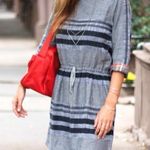 Ace & Jig  Heritage Stripe Lake Cotton Gauzy Casual Dress Size Small Photo 5