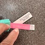 Victoria's Secret Victoria’s Secret 2 Piece Bikini Set. Aqua Top, Black and White Stripe Bottom Photo 2