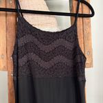 Planet Love size medium, black maxi dress with lace top Photo 2