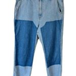 Madewell  90s The Perfect Vintage Straight Hazelfern Wash: Shadow-Panel Edition Photo 0