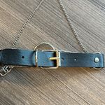 Urban Outfitters Vegan Leather Chain Amethyst Chocker Photo 9