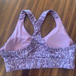 Kyodan Purple  Animal Print Sports Bra Large L Photo 1