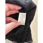 Hatch Maternity Women’s short sleeve blouse Black One Size Viscose Wool Photo 3