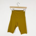 Lululemon  Align High Rise Shorts Gold Spice Nulu Yoga Biker Short Photo 3