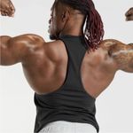 Gymshark lon Stinger Yank Top in Black Size XXL Photo 4