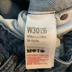 Topshop Moto 'Hayden' Side Racing Stripes Panel Ankle Jeans 30 Casual Blokecore Photo 10