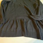 cupio  black cardigan ruffle back med Photo 2