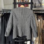EXPRESS  Black and White Houndstooth Blazer Photo 6