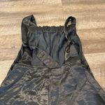 Silence + Noise  Black Margo Satin Jumpsuit Photo 8