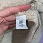 J.Crew Cowl Neck Sweater Women L Wool Blend Neutral Coastal Pocket Preppy Knit Photo 6