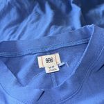 BDG NWOT  X Urban Outfitters Cape May Embellished Long Sleeve Tee Blue Photo 4