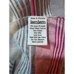 Lemlem silver white pink metallic scarf new Photo 3