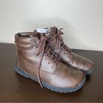 Women's Brown Lace Photo 2