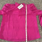 Jealous Tomato NWT Boutique Pink Off Sleeve Blouse Sz L Photo 10