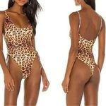 One Piece Joues de Sable Leopard Animal Print Swimsuit Photo 3