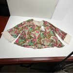 Show Me Your Mumu  Mal Top‎ Pink Green Paisley Womens Size Small Long Sleeve NEW Photo 1