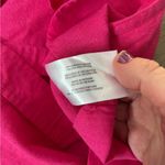 Gap Pink   Linen button-up shirt NWT chest is 20, length is 26 #pinkshirt Photo 2