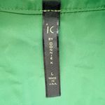 IC Connie K Green Spring Coat Size Large Oversized Art To Wear Funky Bright USA Photo 3