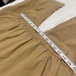 Madewell  Pull-On Wide-Leg Pants in Signature Poplin in Seed Khaki Small Photo 3