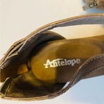 Antelope gray size 9 shoes zipper in back Photo 5