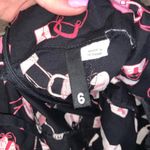 Divided Vintage style black dress with purses all over Photo 6