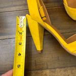 Ba&sh  Mustard Yellow Heeled Sandals size 38 Photo 11