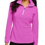 Columbia  pink/purple‎ glacial fleece lll 1/2 zip pullover size medium Photo 0