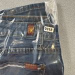 7 For All Mankind  Paxtyn Jeans 26x26 Womens Blue Low Rise Straight Leg Denim Y2K Photo 7