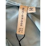 Bec & Bridge Dress Women 10 Dolphin Blue Elzette Strapless Asymmetric Midi NWT Photo 10