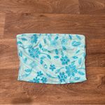 Peppermayo NWT  Beaded Tube Top Blue Strapless Y2K Party Going Out Top Sz 6 Photo 1