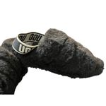 UGG  Fluff Yeah Women's Black Slingback Fur Sandals Size 6 Photo 6