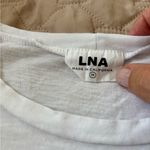 LNA  white zipper T med Photo 1