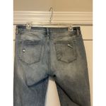 Kancan Women’s Size 11 / 29 Med Wash Distressed Estilo Jeans High Rise Tapered Blue Photo 6