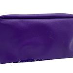 Bratz Y2K style Purple Silver Metallic Cosmetic Bag Photo 3