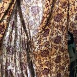 Victoria's Secret Vintage Victoria’s Secret robe / dress Hawaiian style size small brown burgundy Photo 4