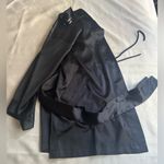 Victoria's Secret  Black Satin Kimono Robe Photo 8