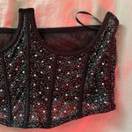 Forever 21 Rhinestone Underbust Corset Top Photo 1