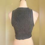 Motorcycle Graphic Black Crop tank Top p/small moto grunge boho muscle T Photo 2