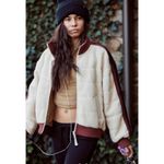 Free People NEW  FP Movement Fleecy Sherpa Scrunchy Pippa‎ Jacket Size XS Photo 5