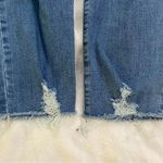 Indigo Blue  Maternity Ankle Cropped  Jeans in Classic Blue Photo 6