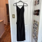 Victoria's Secret Victoria Secret lace up sides satin maxi slip dress Photo 3