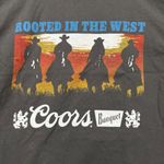 Rooted in the West Coors T-Shirt Size Medium Photo 1