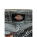 Dickies  women's relaxed fit hickory stripe‎ carpenter pants size 27R Photo 2