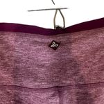 prAna  Dark Heathered Pink Athletic Cut Out Cropped Running Leggings Women Sz S Photo 6