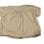 Melrose and Market Women's Striped Blouse Size L Multicolor Casual Photo 2